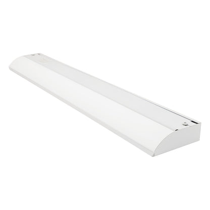 Enbrighten 12 in. Direct Wire LED Under Cabinet Light Fixture, White