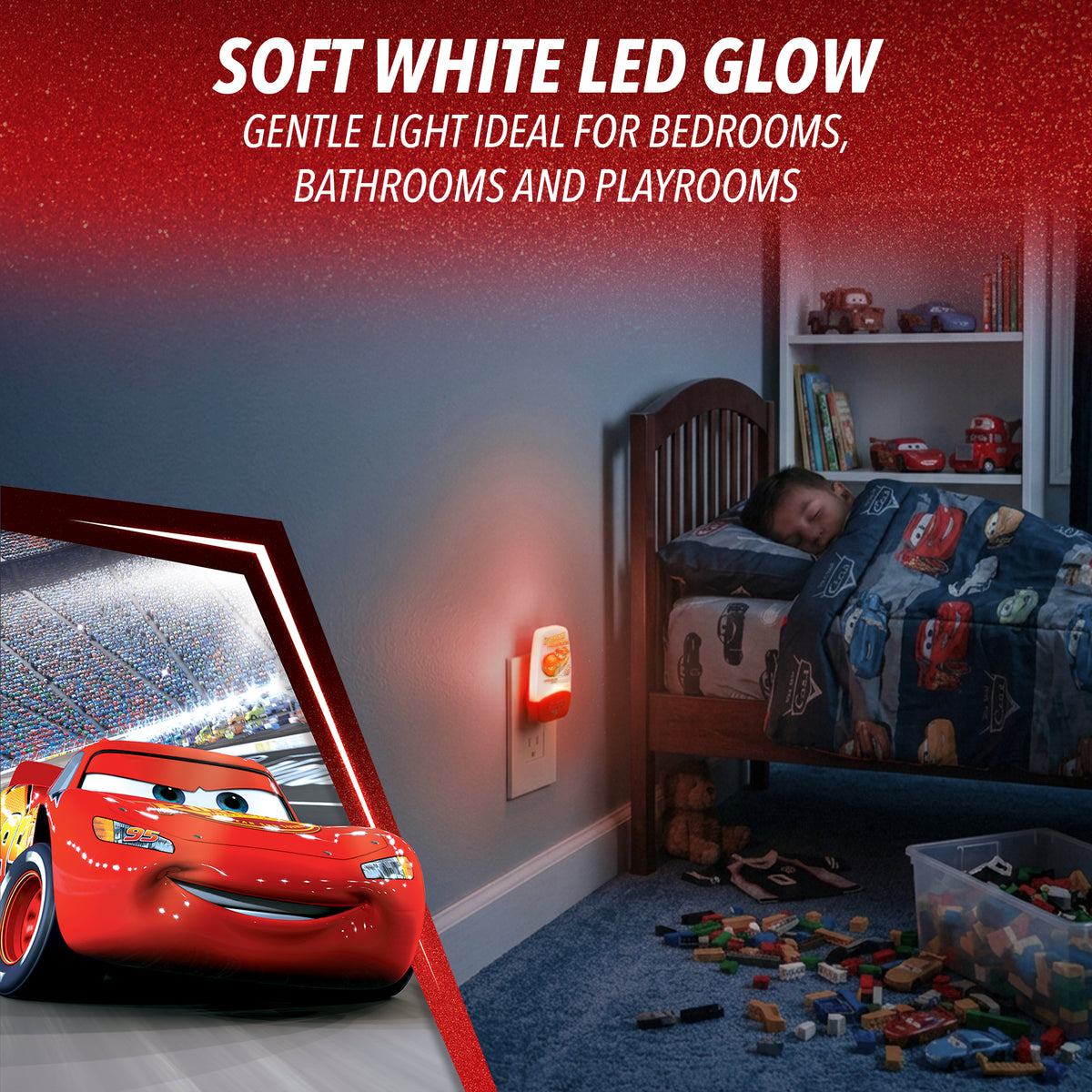 Disney Pixar Cars Light-Sensing Night Light