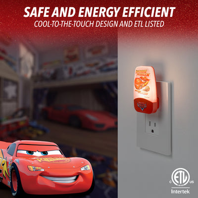 Disney Pixar Cars Light-Sensing Night Light