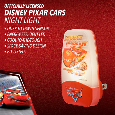 Disney Pixar Cars Light-Sensing Night Light