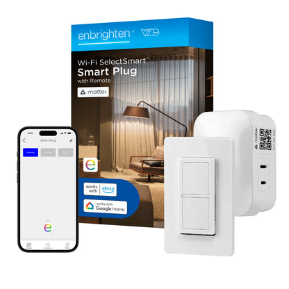 Enbrighten VIBE WiFi Matter Indoor Smart Plug