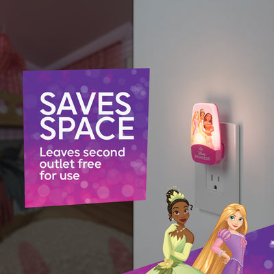 Disney Princess Light-Sensing Night Light