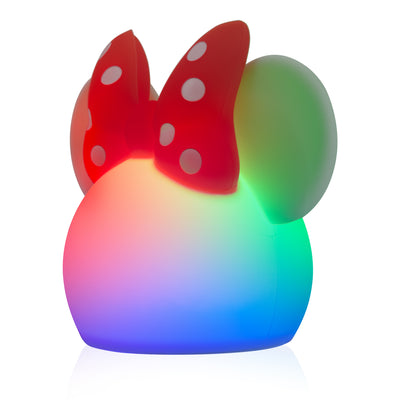 Disney Minnie Mouse Color-Changing Tabletop LED Night Light, White