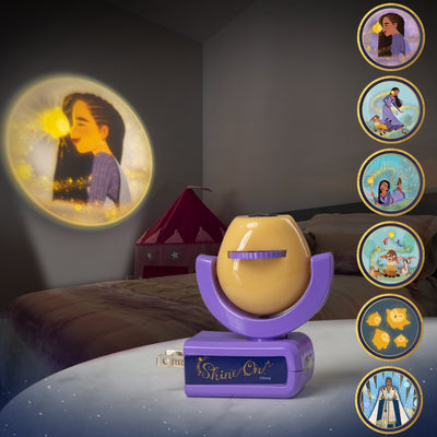Projectables Disney WISH LED Night Light, Purple