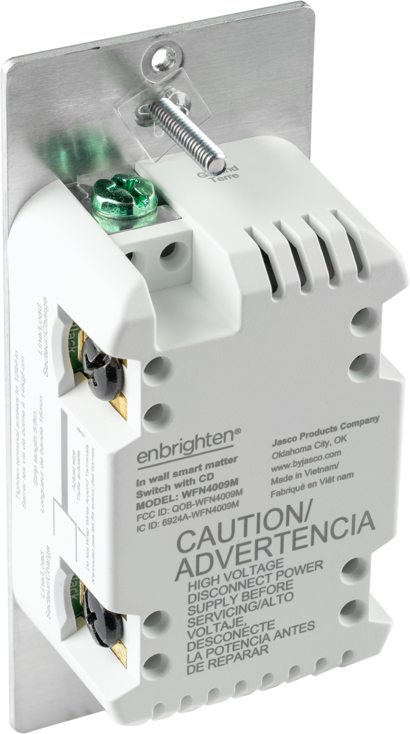 Enbrighten Pro In-Wall Wi-Fi Matter Countdown Smart Switch