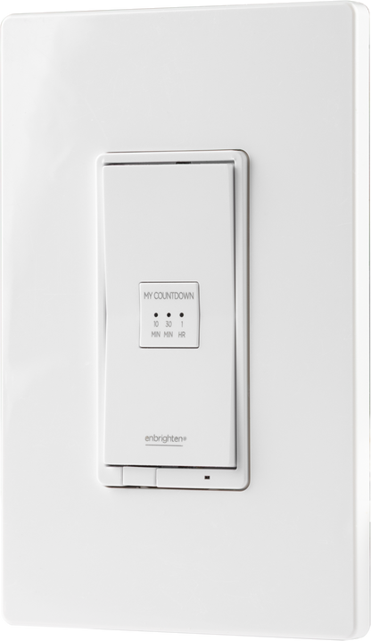 Enbrighten Pro In-Wall Wi-Fi Matter Countdown Smart Switch