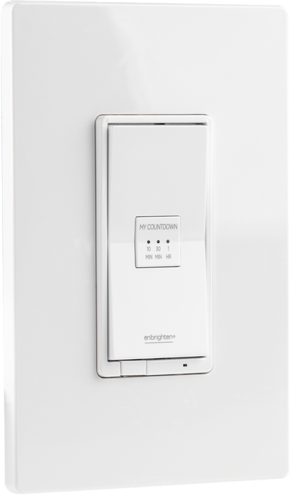 Enbrighten Pro In-Wall Wi-Fi Matter Countdown Smart Switch