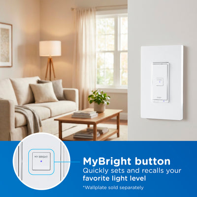 Enbrighten Pro In-Wall Wi-Fi Matter MyBright Smart Dimmer