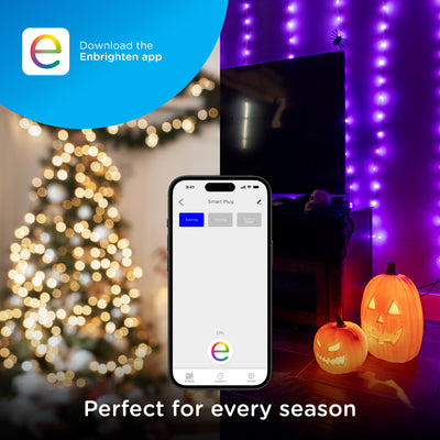 Enbrighten VIBE Indoor Single-Outlet Wi‑Fi Matter Smart Plug