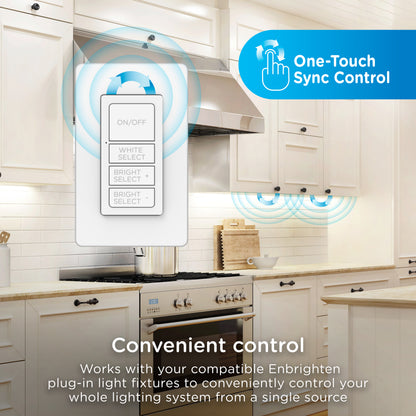 Enbrighten One-Touch Sync Remote Control