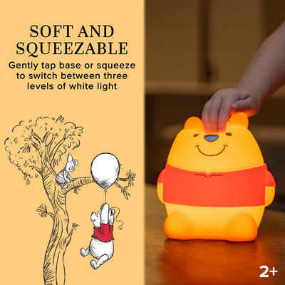 Disney Winnie the Pooh Squish’ems Dimmable Tabletop LED Night Light