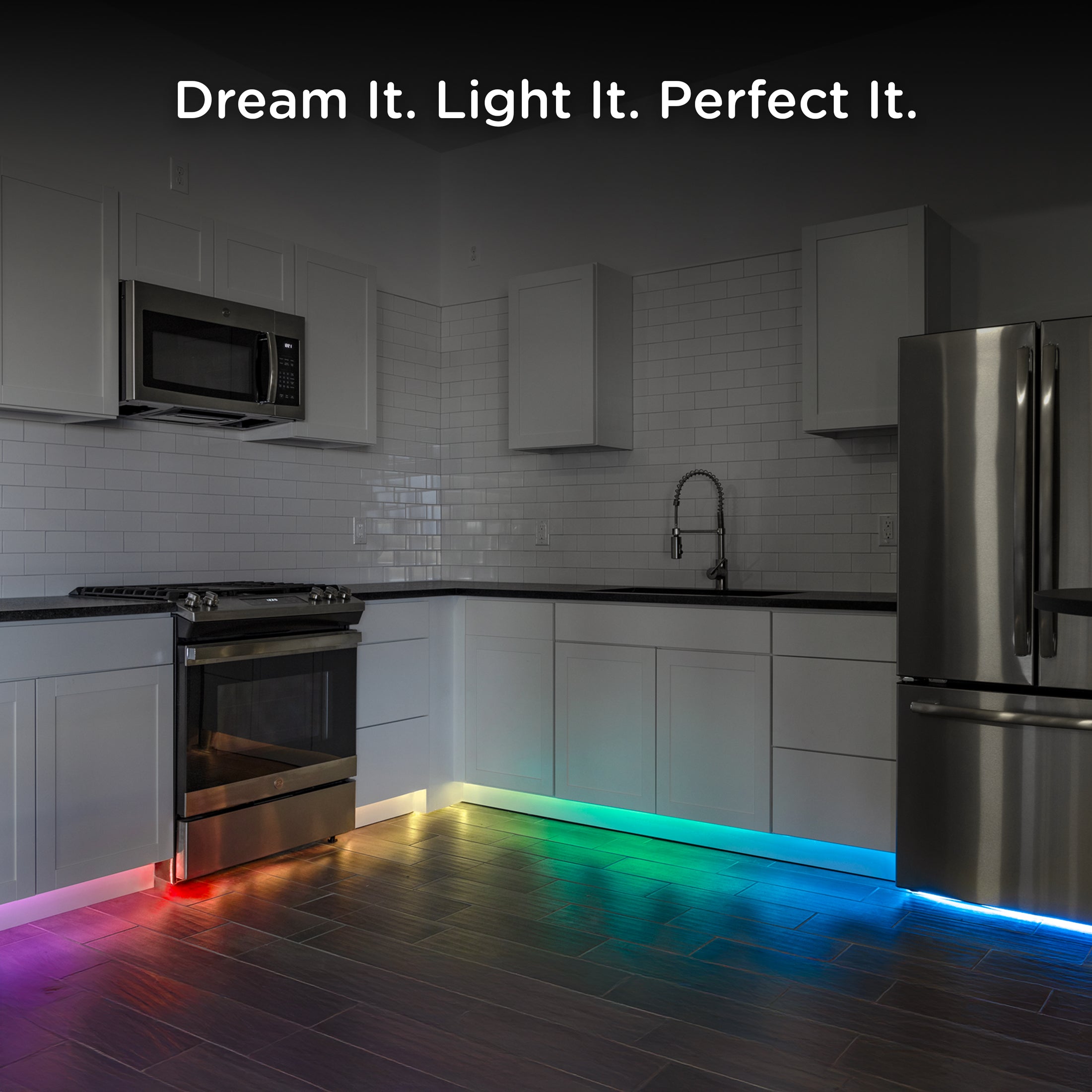Enbrighten VIBE WiFi Spectrum Indoor Color-Changing LED Flex Light, 16ft.