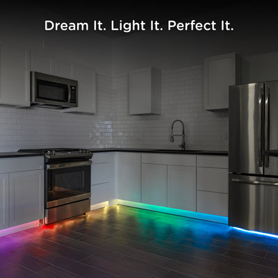 Enbrighten VIBE WiFi Spectrum Indoor Color-Changing LED Flex Light, 16ft.