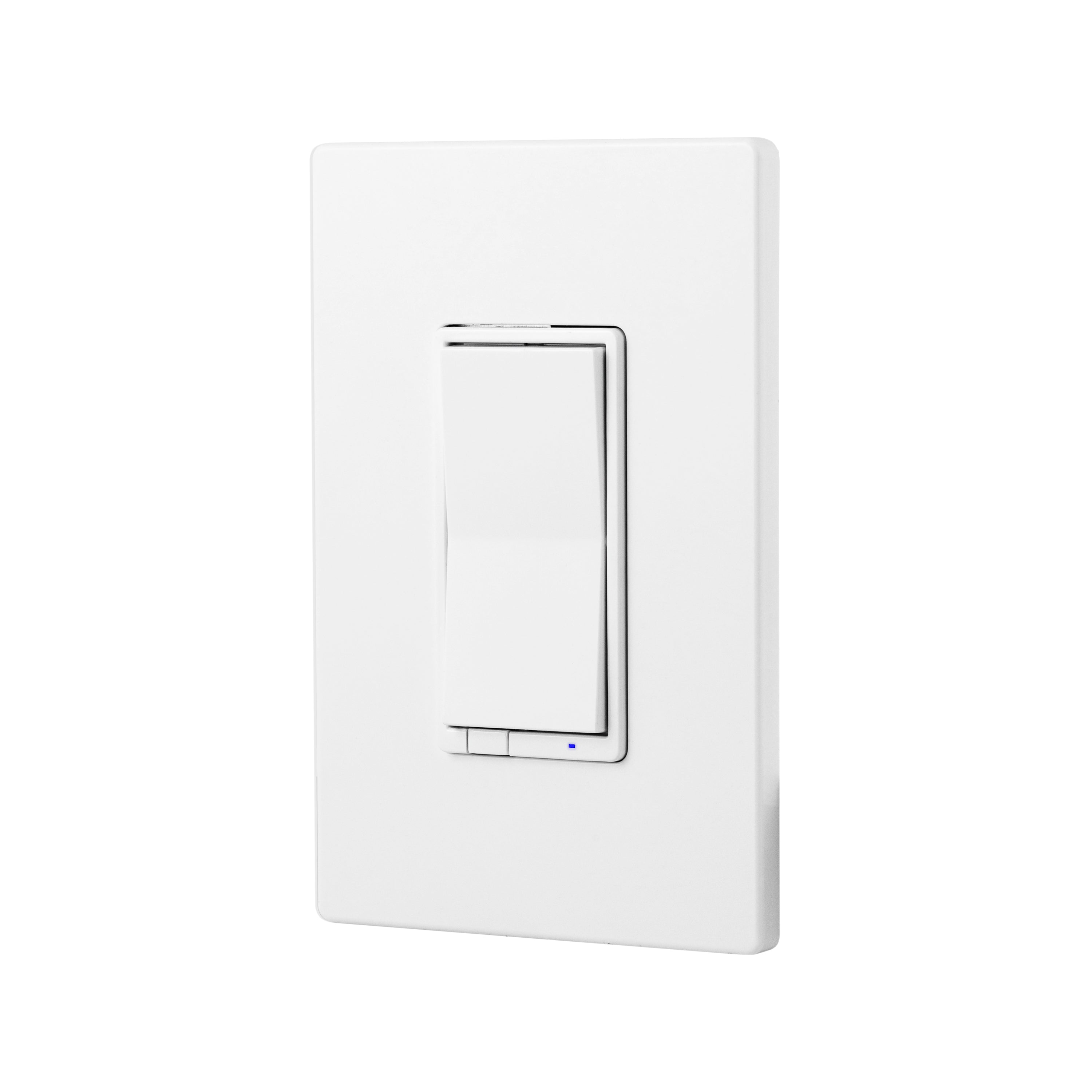 Enbrighten Smart Dimmer Light Switch, Matter, Plastic Yoke, Flying Leads
