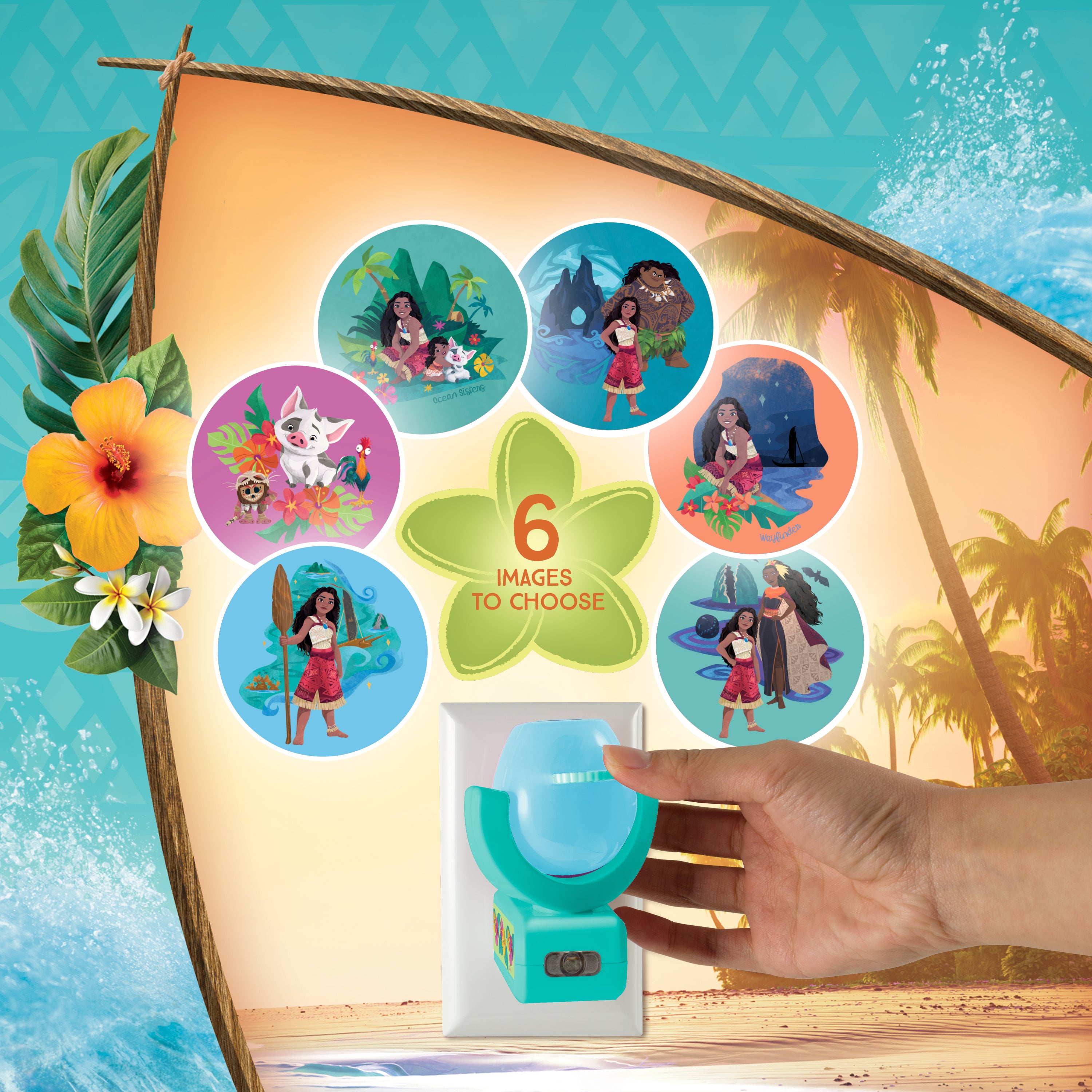 Disney’s Moana 2 Projectables LED Night Light