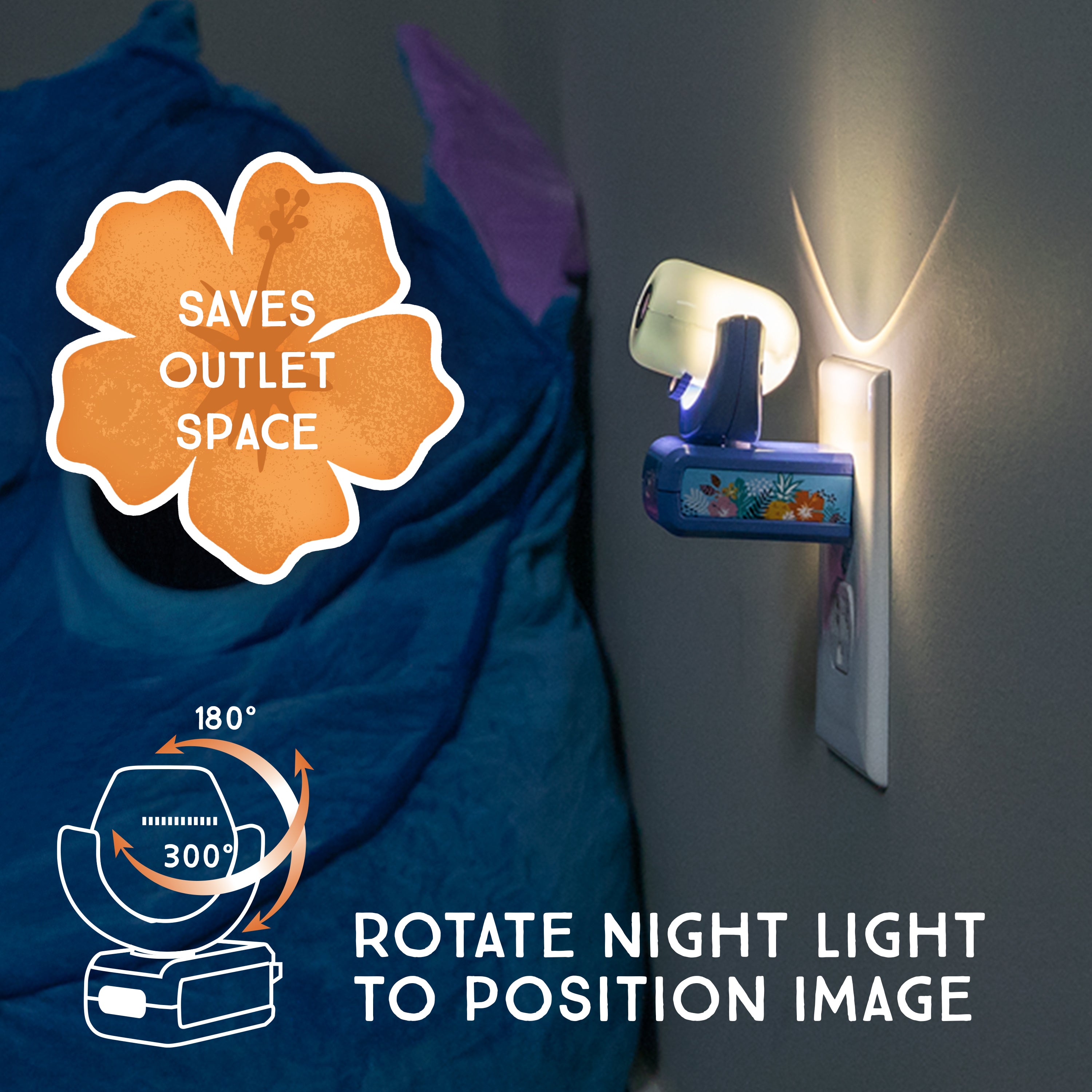 Disney Stitch Projectables LED Night Light