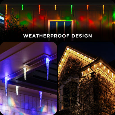 Enbrighten VIBE Eternity Eave Lights Icicle Accessories, 12 Pack