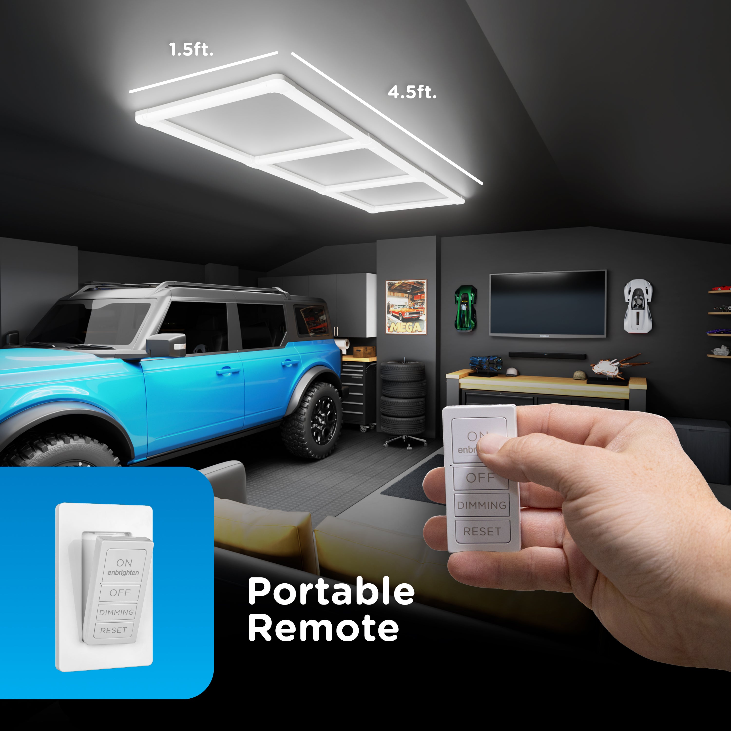Enbrighten UltraBrite Rex Lights, 10 Light Bars