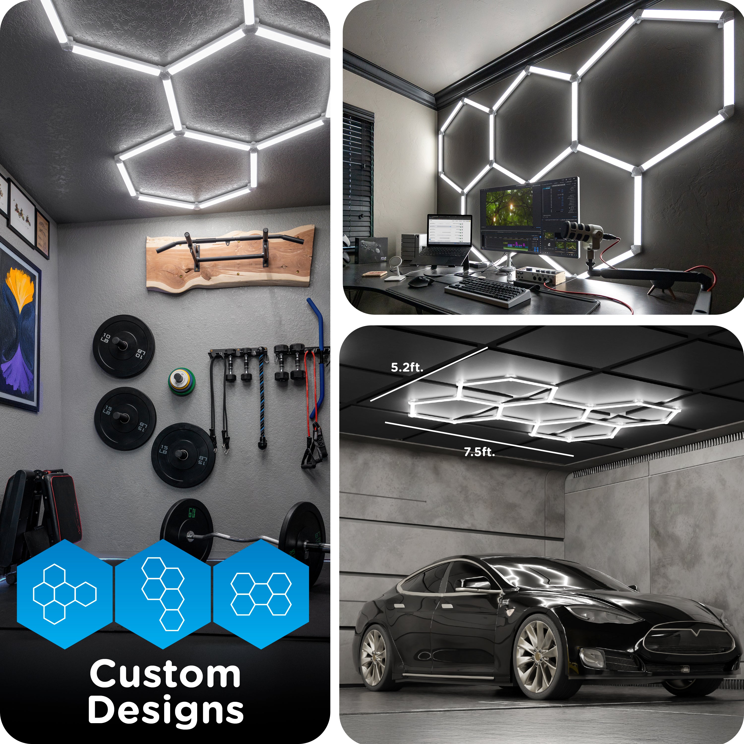 Enbrighten UltraBrite Hex Lights, 24 Light Bars