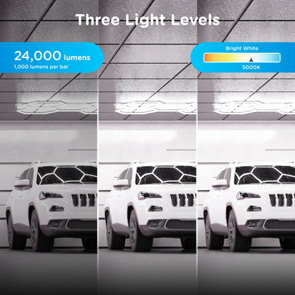 Enbrighten UltraBrite Hex Lights, 24 Light Bars