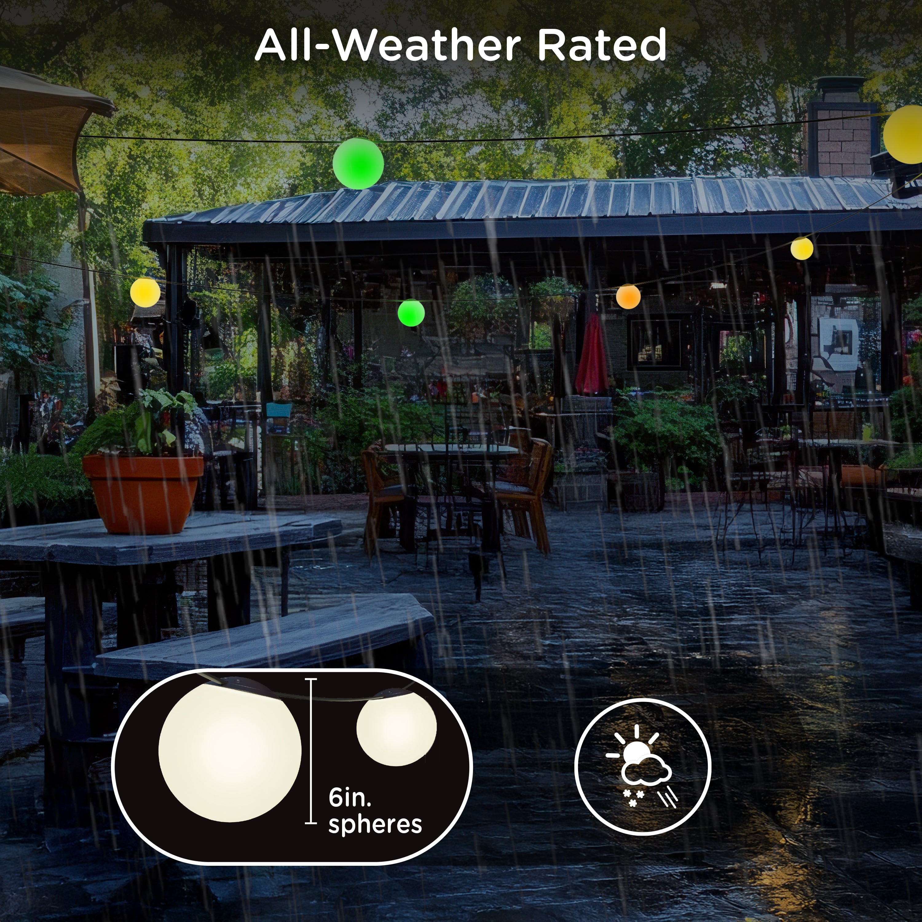 Enbrighten VIBE Wi-Fi Sphere Lights - Thumbnail 3