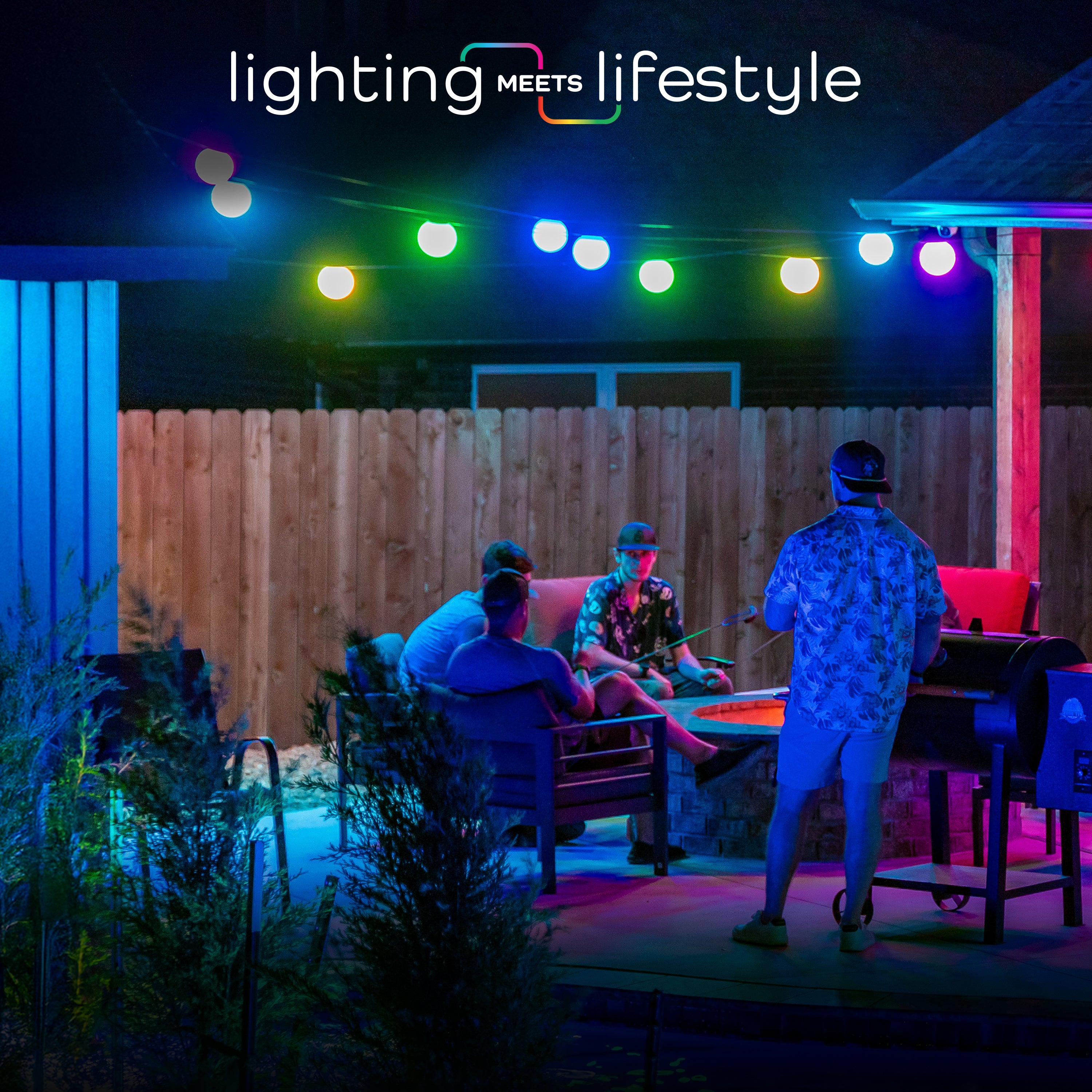 Enbrighten VIBE Wi-Fi Sphere Lights - Thumbnail 5
