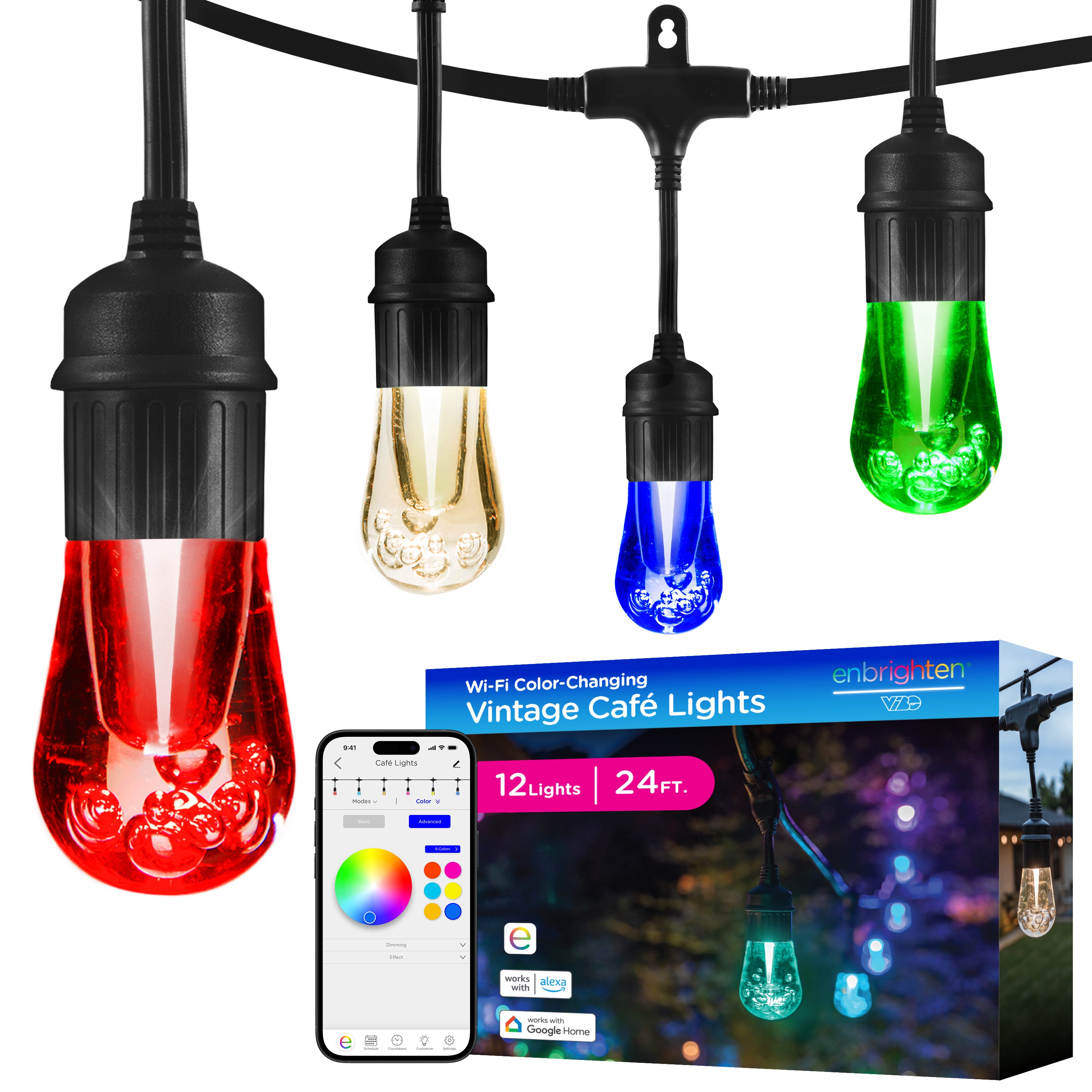 WiFi Cafe Lights
