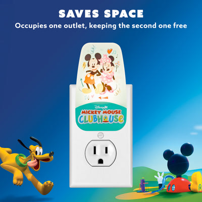 Disney Mickey Mouse Clubhouse Contempo Light-Sensing LED Night Light