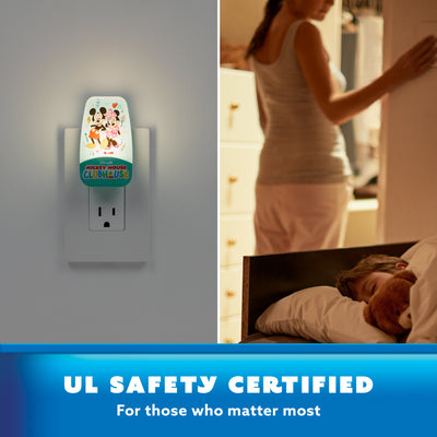 Disney Mickey Mouse Clubhouse Contempo Light-Sensing LED Night Light