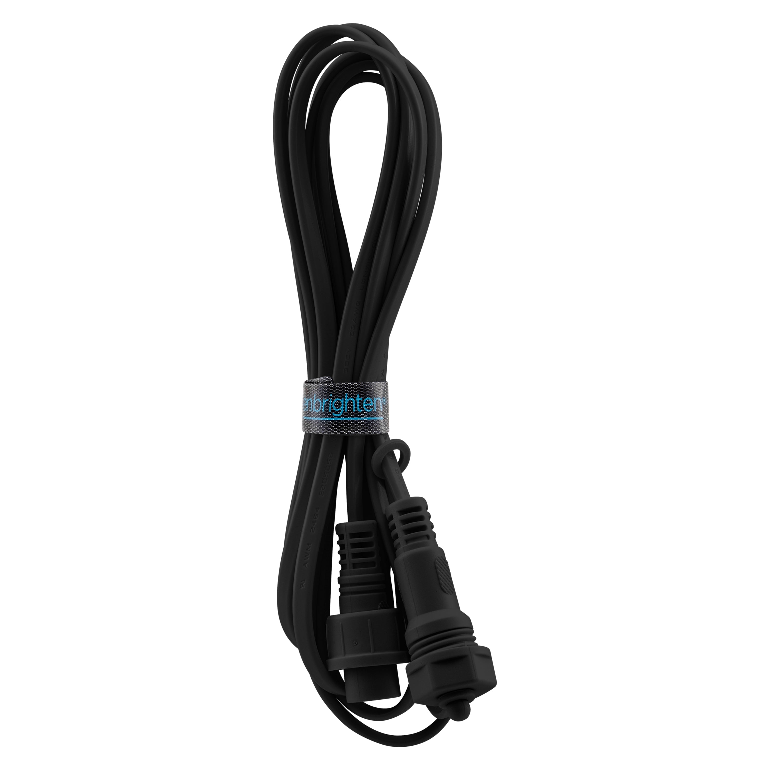 Enbrighten VIBE Wi-Fi 3-in-1 Eternity Path Lights 10ft. Extension Cable, Black