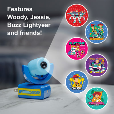 Enbrighten Disney Toy Story 5 Projectables LED Night Light