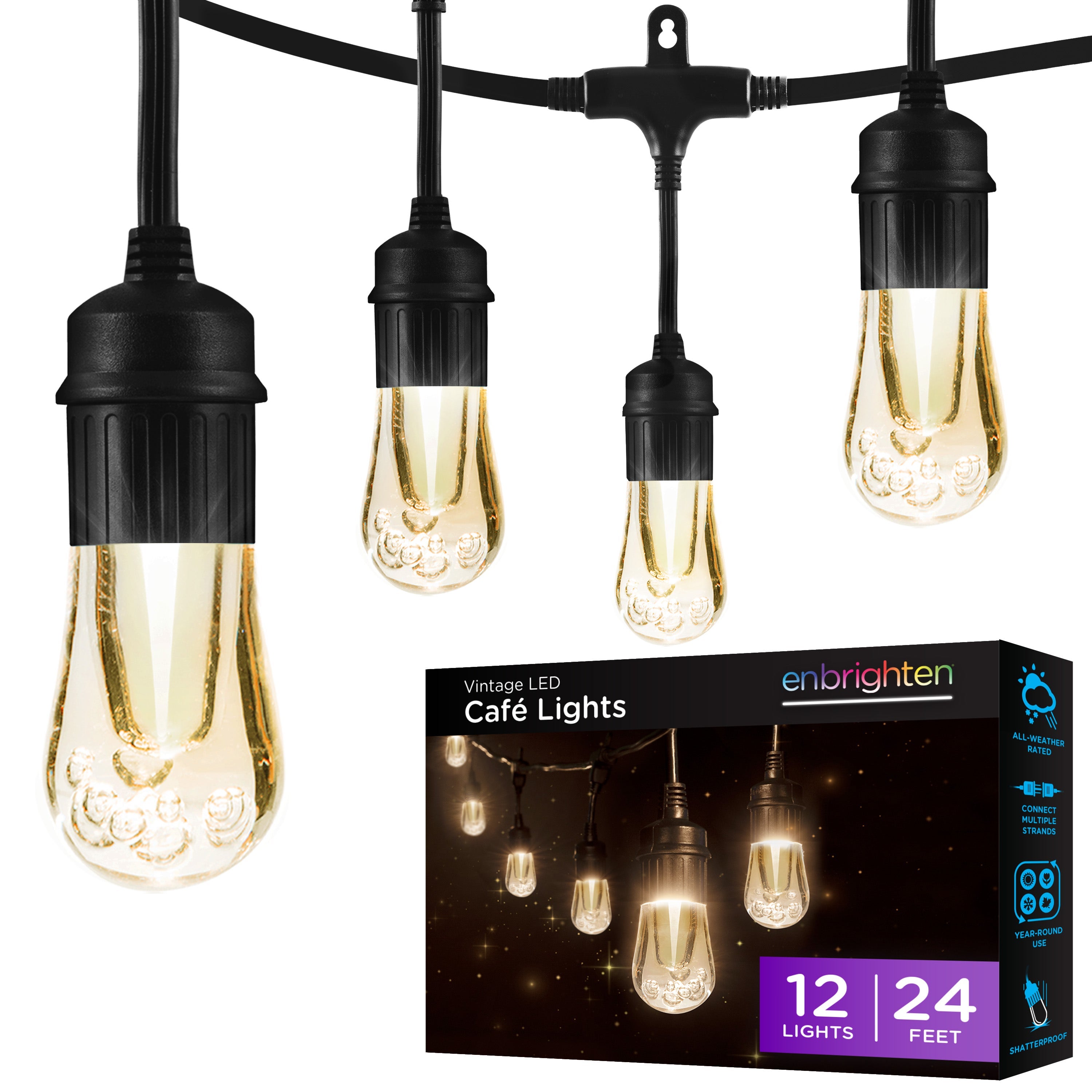 Vintage LED Cafe Lights