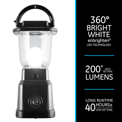 Enbrighten Mini Lantern, Black