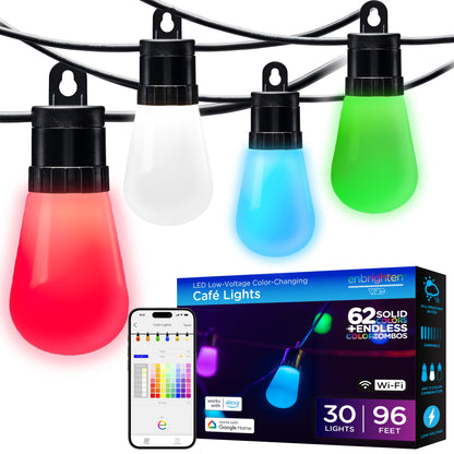 WiFi VIBE Lightweight LED Cafe Lights
