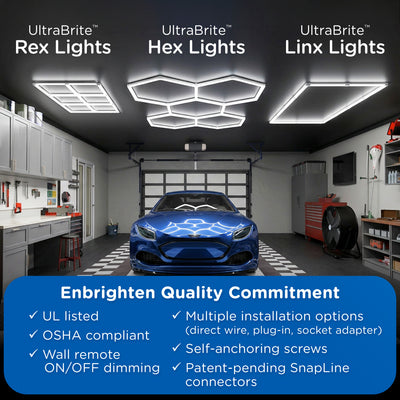 Enbrighten SnapLine Light Bars 12 Pack