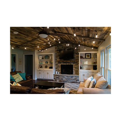 Enbrighten Classic LED Cafe Lights, 36ft. Black Cord