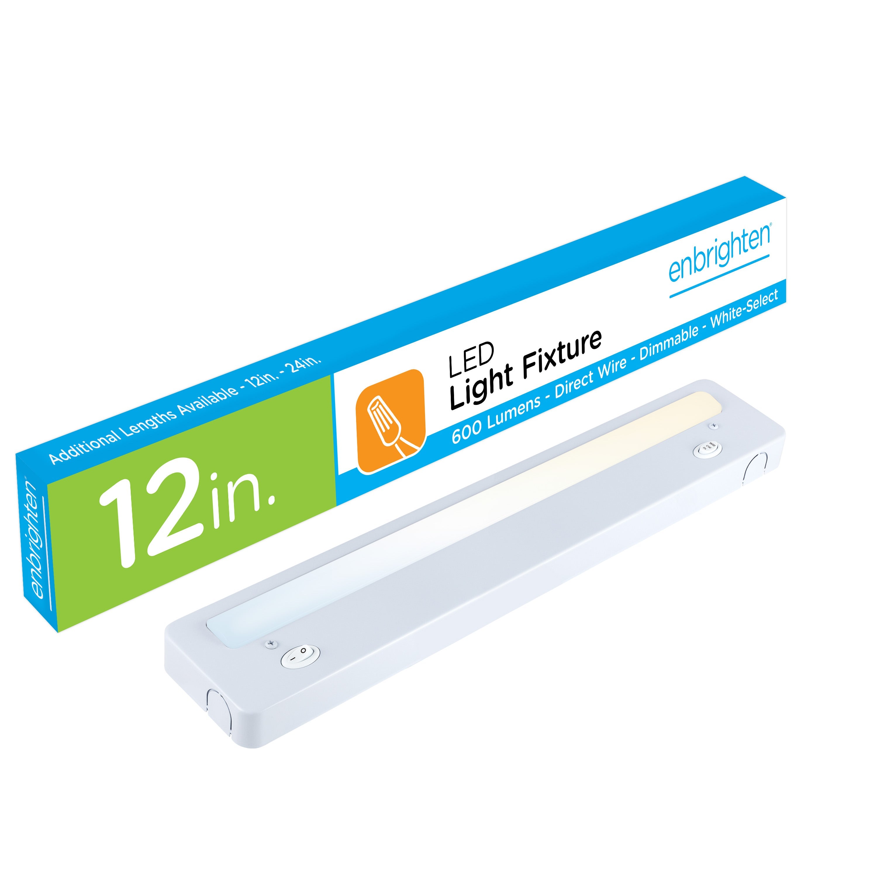 Direct Wire LED Under Cabinet Light Fixture Adjustable