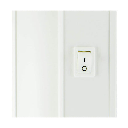 Enbrighten 48in. Direct Wire LED Under Cabinet Light Fixture, White