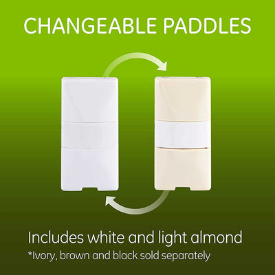 Enbrighten Z-Wave In-Wall Smart Motion Switch, White/Almond