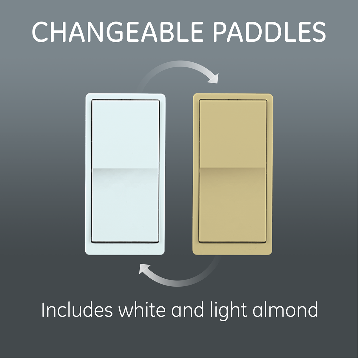 Enbrighten Add-On Switch with QuickFit™ and SimpleWire™, White
