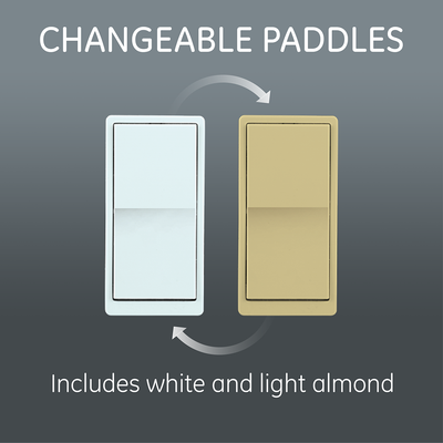 Enbrighten Add-On Switch with QuickFit™ and SimpleWire™, White