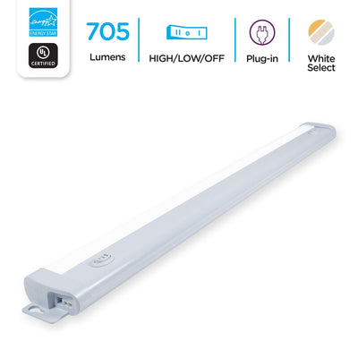 Enbrighten 22in. LED Light Fixture with White Select