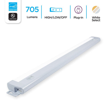 Enbrighten 22in. LED Light Fixture with White Select