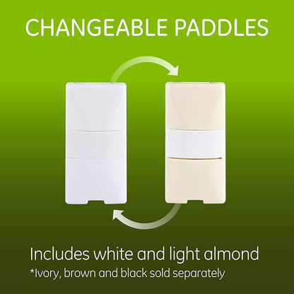 Enbrighten Z-Wave In-Wall Smart Motion Dimmer, White/Almond