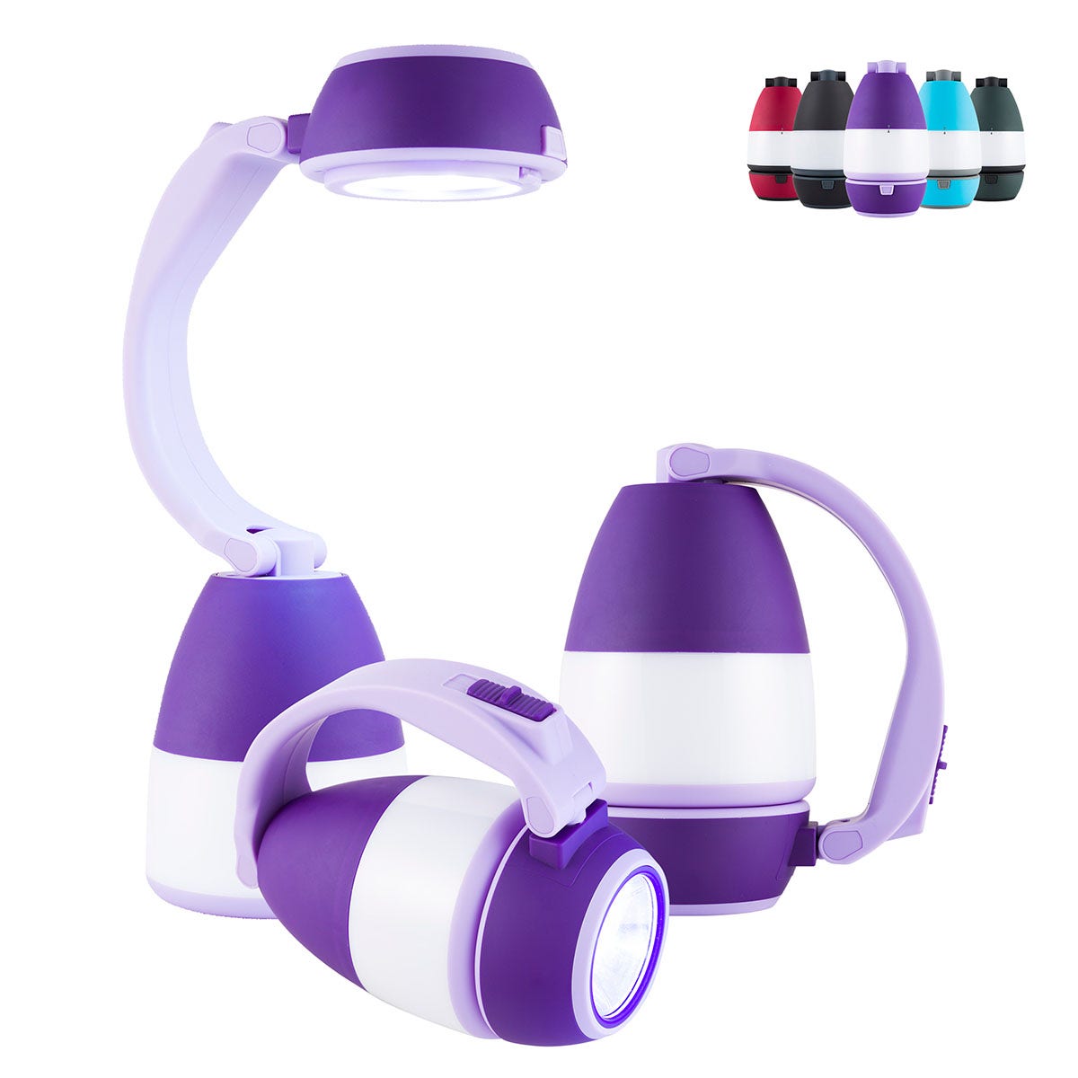 Enbrighten 3-in-1 Lantern, Purple