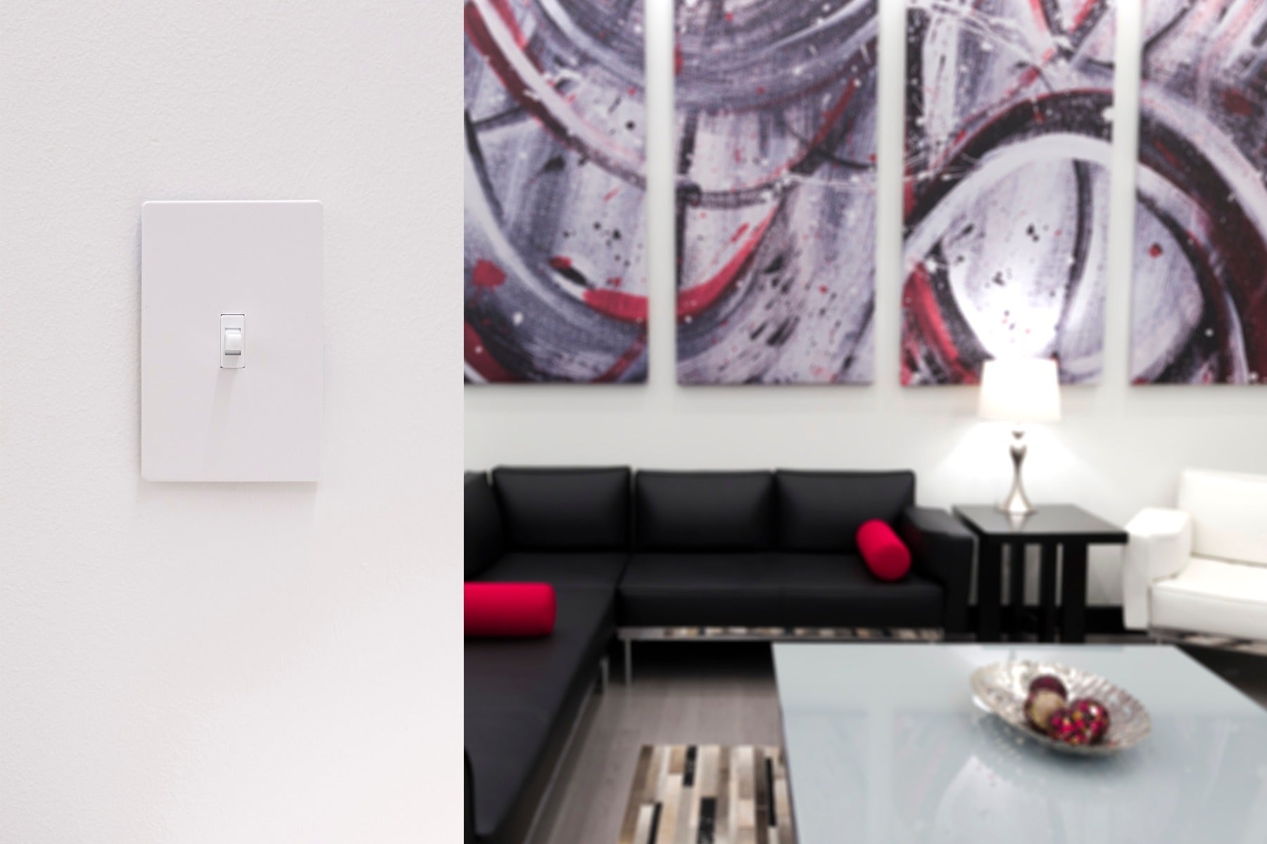 Enbrighten Zigbee In-Wall Smart Toggle Switch with QuickFit™ and SimpleWire™, White