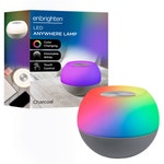 Enbrighten USB-Powered Color-Changing Tabletop LED Mini Bowl Night Light, Gray