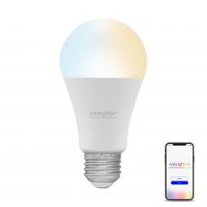 Enbrighten WiFi Tunable White Smart LED Light Bulb, 60W, Dimmable, A19